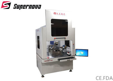 Chine Machine de gravure portative de laser de bureau pour la plaque d'identification de label en métal fournisseur