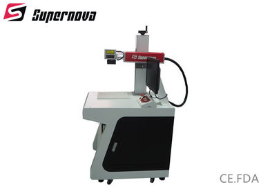 Chine machine d'inscription de laser de la fibre 50w pour la marque d'oreille animale de commande numérique par ordinateur, machine d'inscription de laser de fibre fournisseur