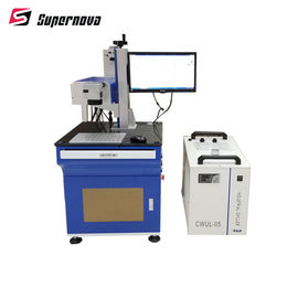 Chine Machine UV d'inscription de laser de Cabinet fermé avec la haute précision pour le métal/plastique fournisseur