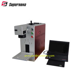 Chine Machine portative 20W 30W 50W d'inscription de laser de Raycus de fibre pour le laiton d'acier en métal fournisseur